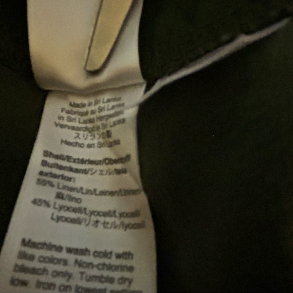 J.‎ Crew linen blend pants size L - Picture 10 of 10